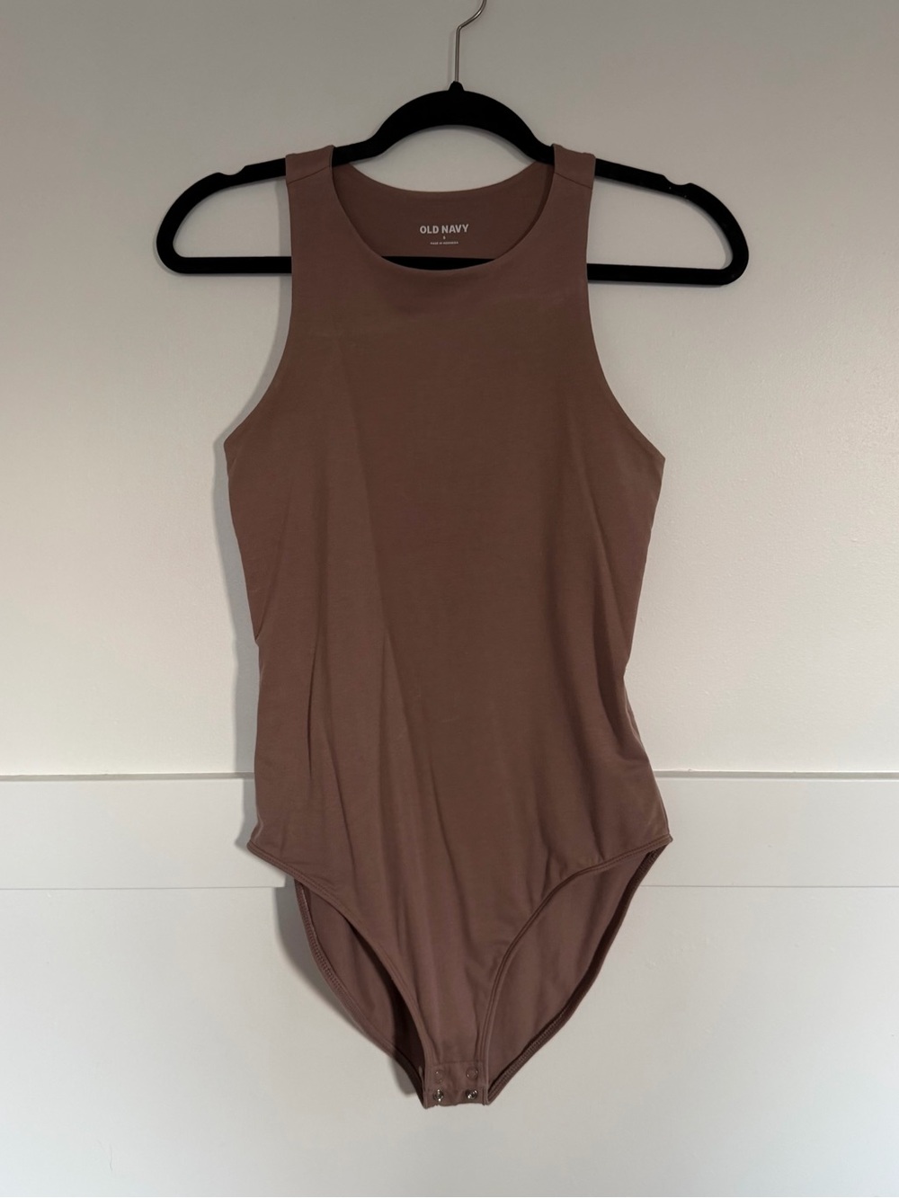 Old Navy Scoop Neck Sleeveless Bodysuit — Mauve